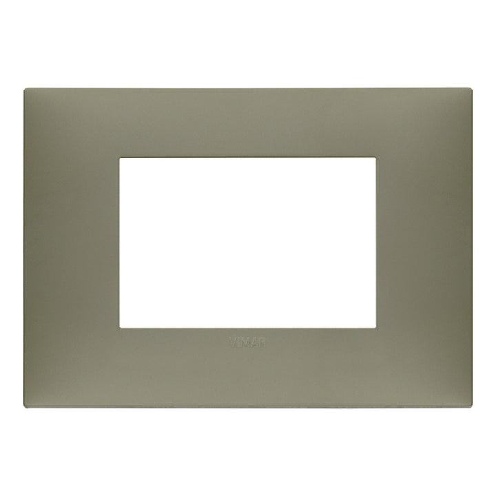 Placa Arcilla Mate fabricada en tecnopolímero, línea NeveUp de Vimar