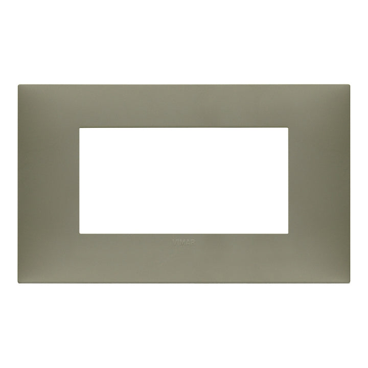 Placa Arcilla Mate fabricada en tecnopolímero, línea NeveUp de Vimar