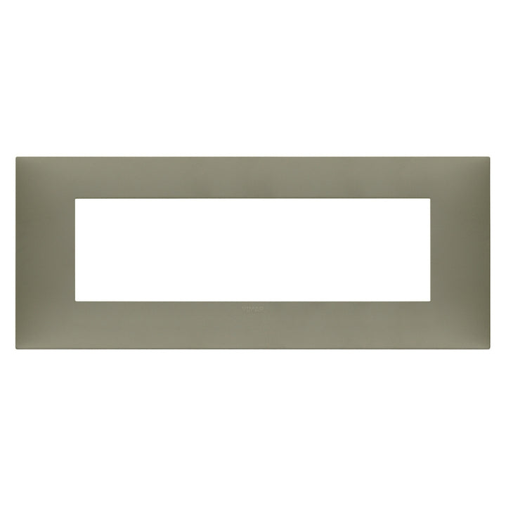 Placa Arcilla Mate fabricada en tecnopolímero, línea NeveUp de Vimar
