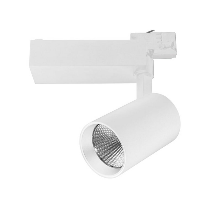 Proyector KALA H 15W CRI>90 36° para riel de tres fases acabado blanco o negro, opción color de luz neutro cálido (3000K) y neutro (4000K) de AURO Lighting