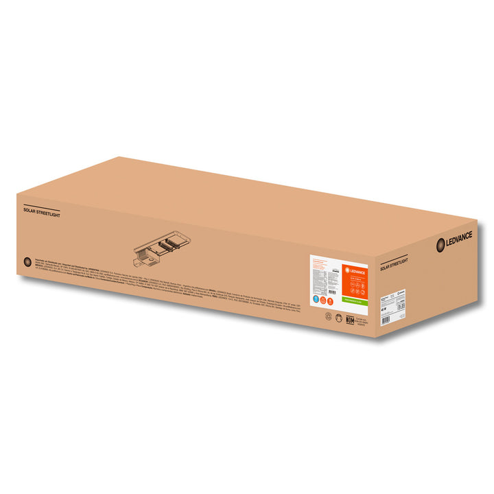 Luminario SOLAR STREETLIGHT 45W 8,325lm, curva II media 5000K, garantía 5 años de Ledvance