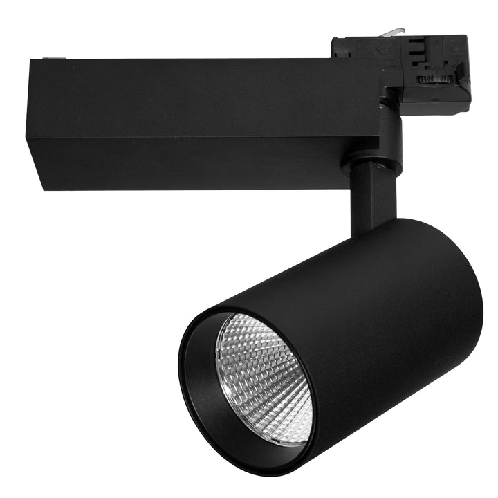 Proyector KALA H 26W CRI>90 36° para riel de tres fases acabado blanco o negro, opción color de luz neutro cálido (3000K) y neutro (4000K) de AURO Lighting