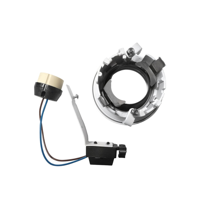 Downlight para zonas húmedas DOCCIA para GU10, IP 55, acabado blanco o negro de AURO Lighting