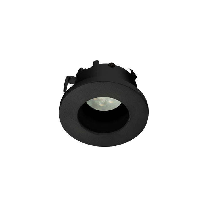 Downlight para zonas húmedas DOCCIA para GU10, IP 55, acabado blanco o negro de AURO Lighting