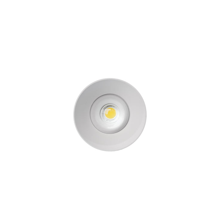 Luminario SILMA 7W 75° óptica cristal luz neutra cálida (3000K), 100-277 V, acabado blanco o negro de AURO Lighting
