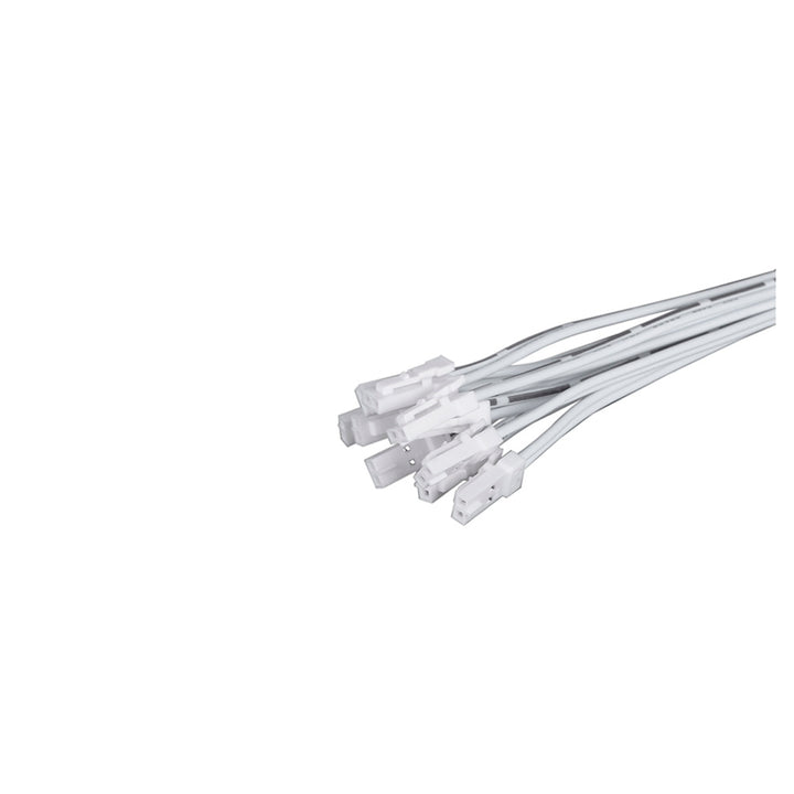 Kit de 10 conectores macho de plástico con 10 cm de cable, para tiras LED, compatibles con fuentes de poder modelos CPGAB60W y CPGAB100W de iLumileds