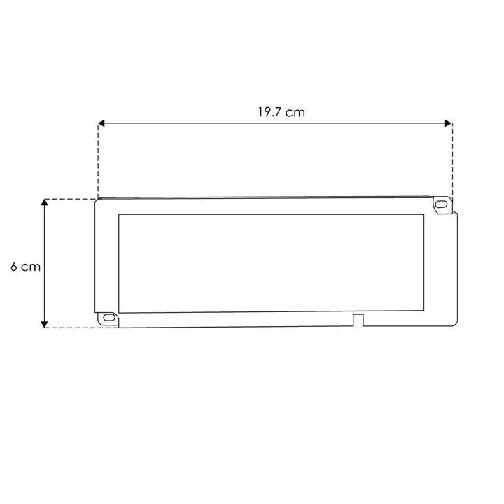 Fuente de alimentación conmutada 100W (80W máx) 24Vcc, para instalación en mobiliario, 100 - 240Vca, incluye cable de alimentación de 1m de largo con clavija de iLumileds