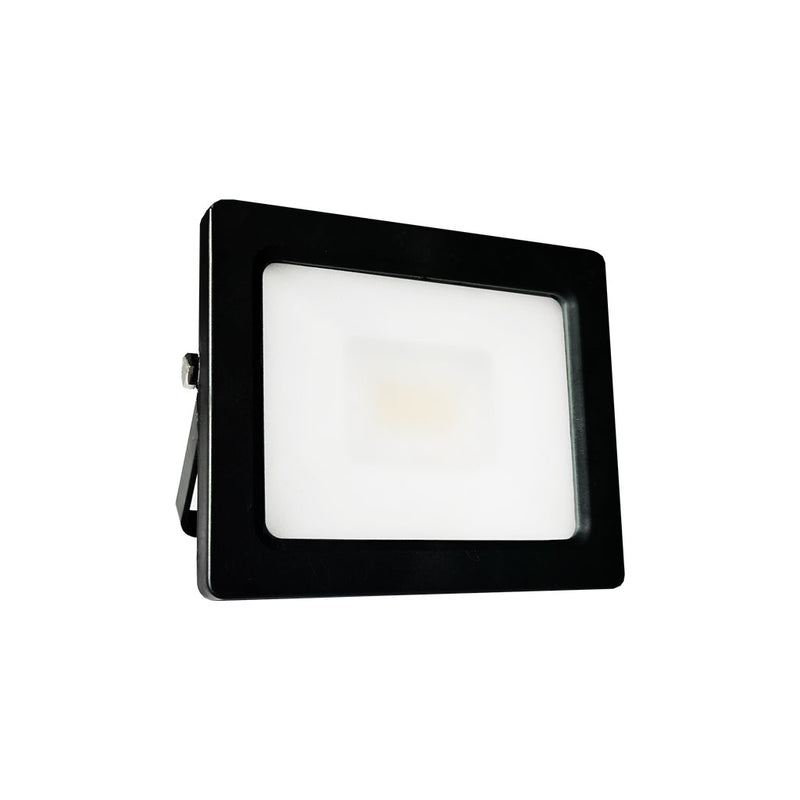 Proyecto ECO Floodlight 10W pantalla opalina luz neutra fría (5000K) 120-277V acabado negro de Luceco