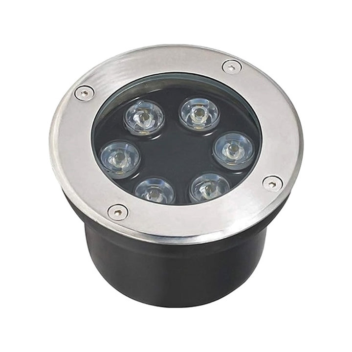 Luminario LED 6W 30° para empotrar en piso luz cálida (3000K) 85-265V de ICON
