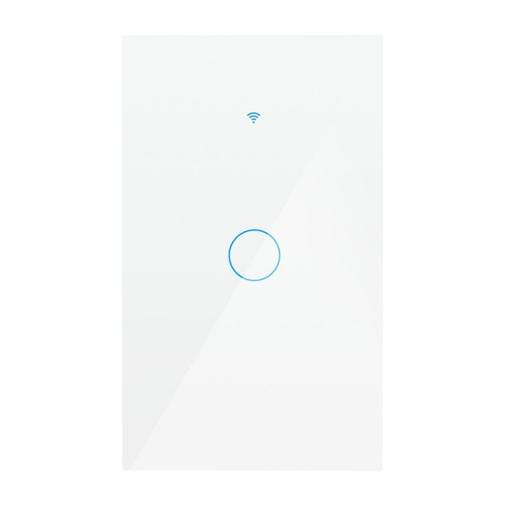 Interruptor Smart WiFi individual con neutro opción acabado blanco o negro de ICON