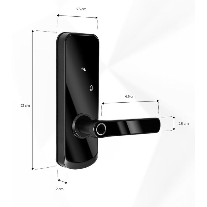 Cerradura inteligente WiFi 22 x 7 x 2 cm de ICON