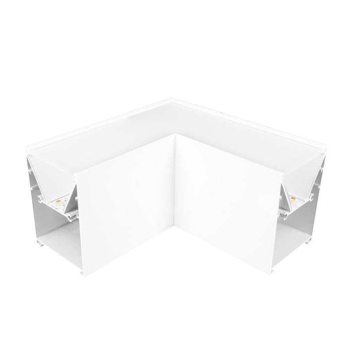 Cople de 90° horizontal iluminado 10W para luminarios de la serie ILUINTB, 85 - 277 Vca de iLumileds