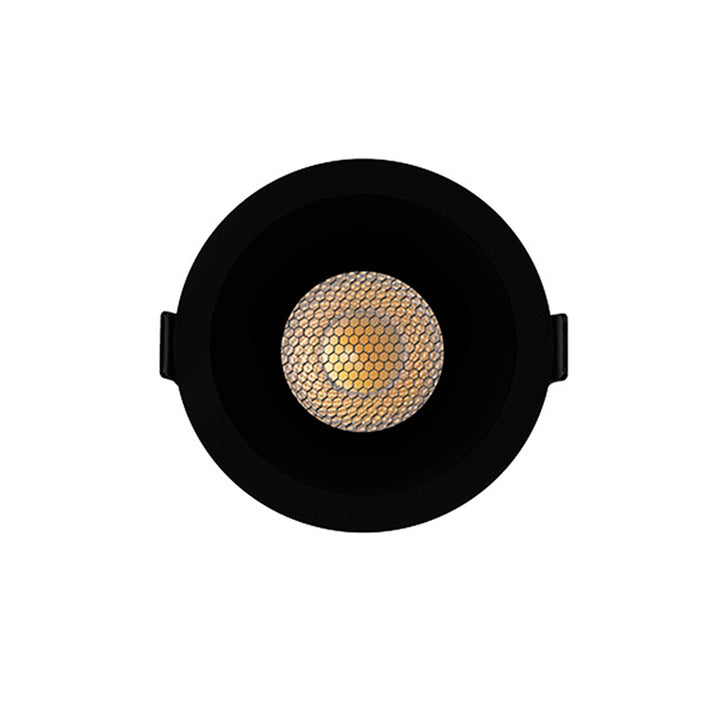 Downlight 12W 60° con louver CRI90 (Ø 8.5cm), cambio de color de luz con switch (cáido 3000K - neutro 4000K - frío 6000K) 85-277V de iLumileds
