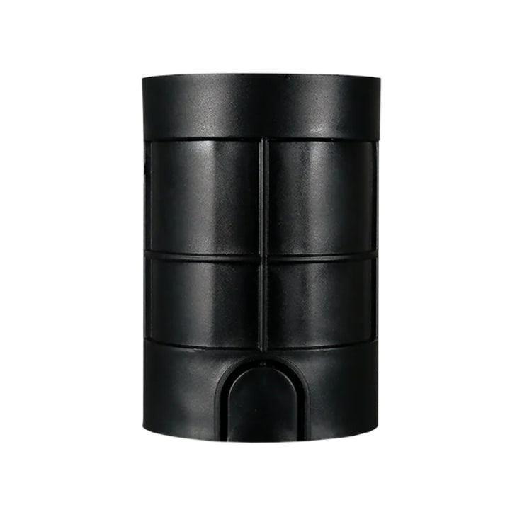 Luminario para empotrar en piso con honey comb, aluminio acabado negro para lámpra MR16 GU10 (housing incluido) de iLumileds