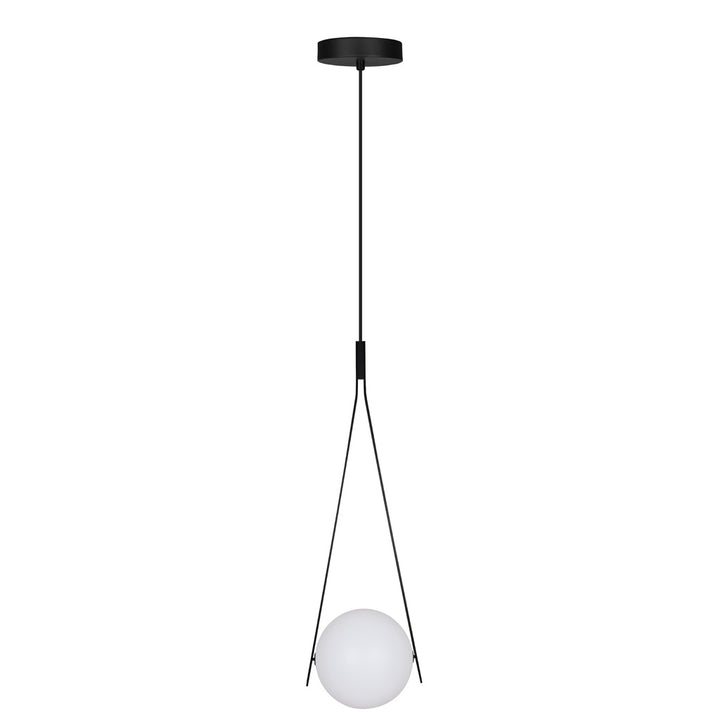 Luminario Smith para suspender ajustable 7W luz cálida (3000K), fabricado en aluminio acabado negro, 100-265V de línea Europea iLumileds