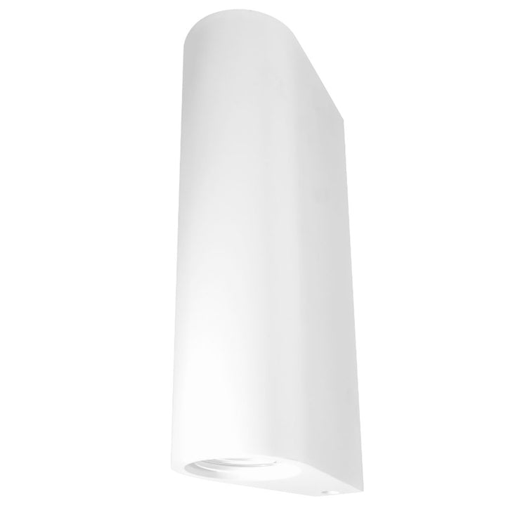 Luminario cilíndrico de Yeso para muro, incluye 2 bases GU10 de iLumileds