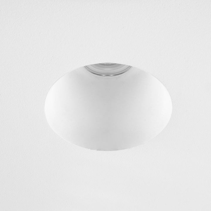 Luminario trimless circular semi profundo para empotrar yeso para MR16 GU10 de iLumileds