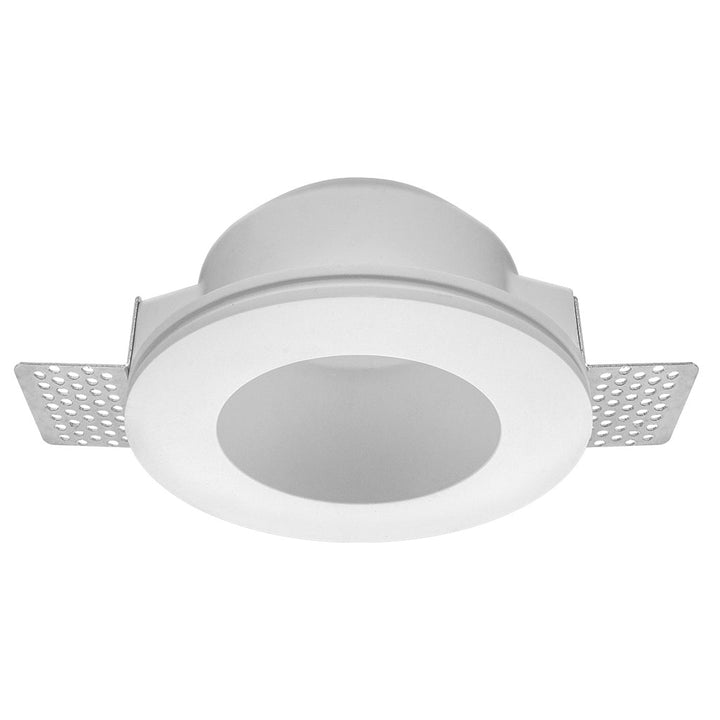Luminario trimless circular semi profundo para empotrar yeso para MR16 GU10 de iLumileds