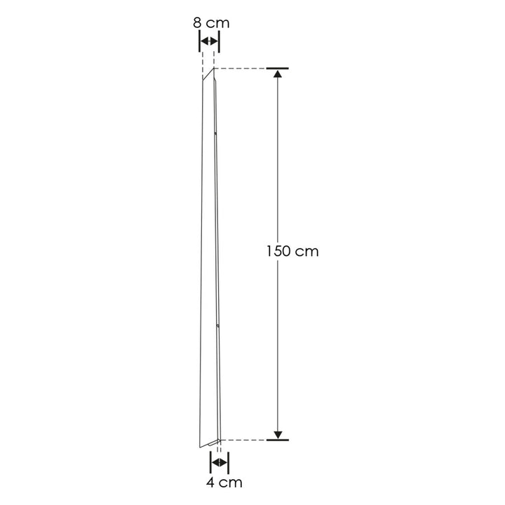 Luminario barra de luz perimetral 150cm 36W luz cálida para interior y exterior de iLumileds