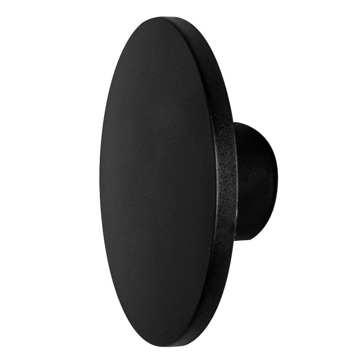 Circulo Ø10cm de policarbonato 3W luz cálida en negativo acabado negro o blanco de iLumileds