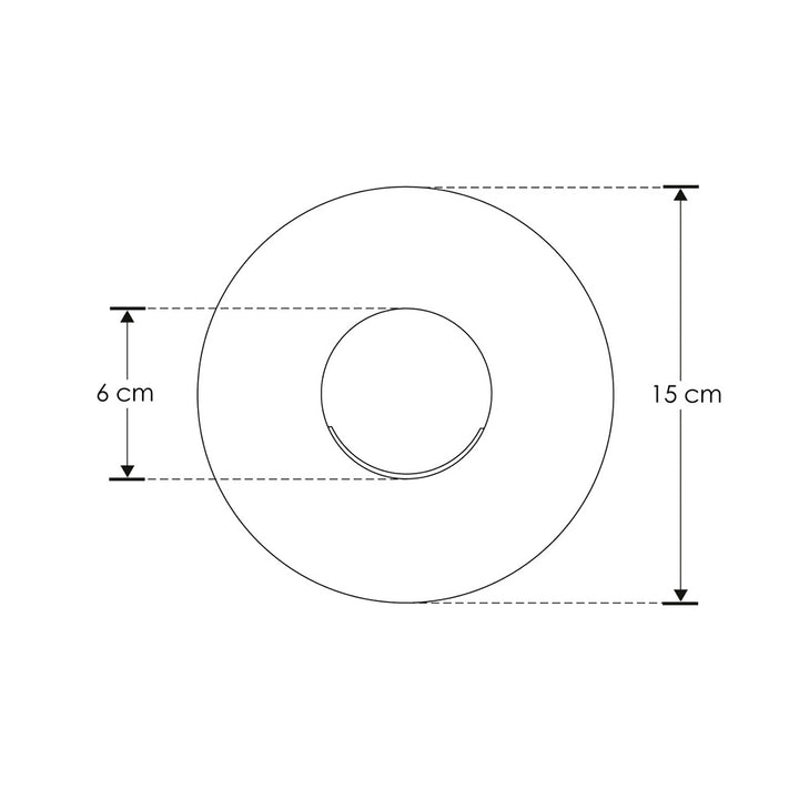 Dona de luz arbotante 24W luz cálida (3000K) (Ø15cm) para exterior 85-265V de iLumileds