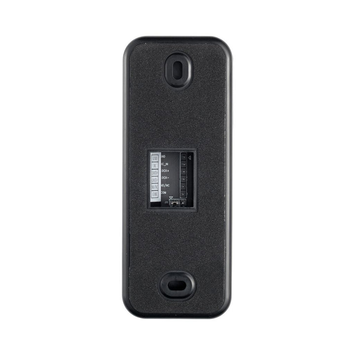 Kit timbre vídeo Wi-Fi ELVOX contiene 1 timbre vídeo con Wi-Fi integrado con cámara de vídeo, sensor anti manipulación, un alimentador 24Vdc de Vimar
