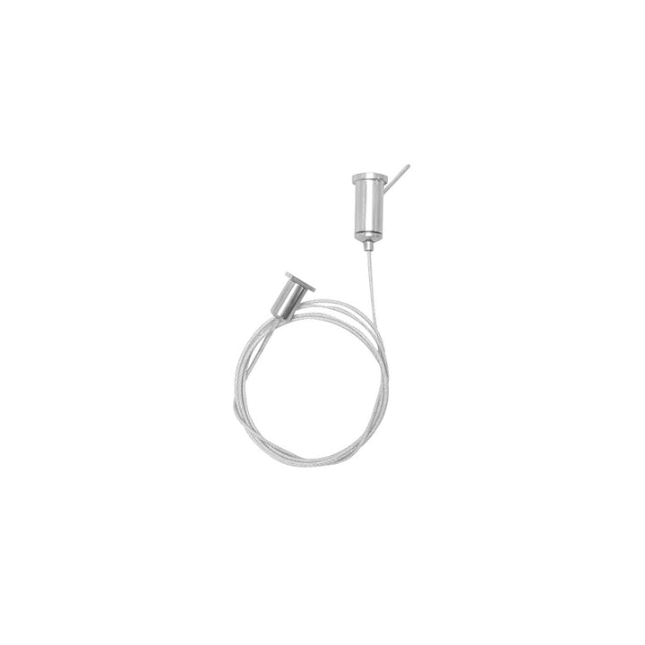 Kit de 2 cables de acero y 4 soportes para perfil de aluminio ILUPA525, 2 m de largo de iLumileds