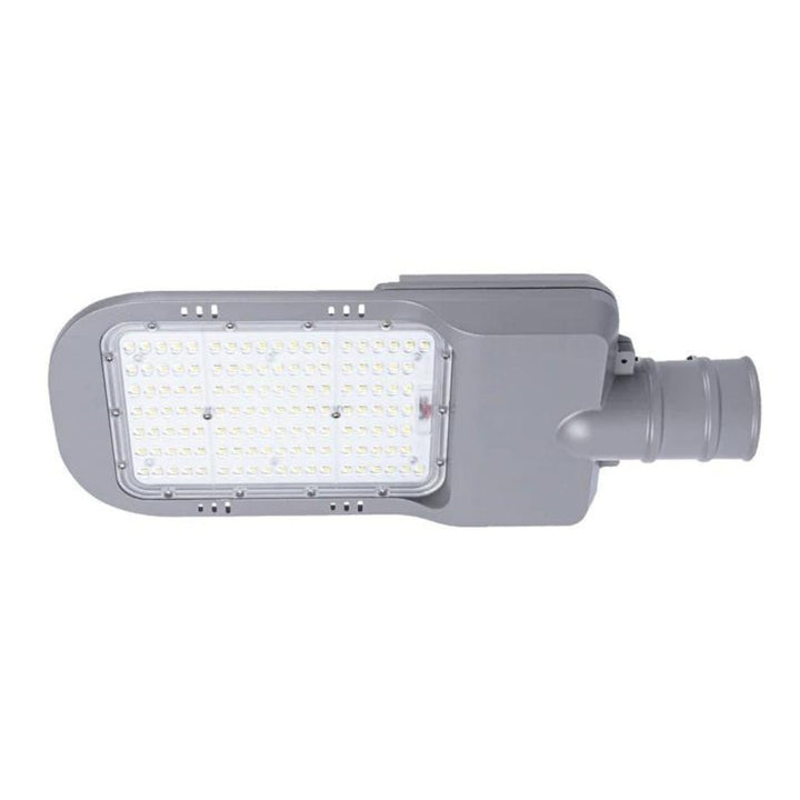 Luminario Alumbrado Público 100W Curva II media 5000K 100-277V con fotocelda protección 10kV de ICON