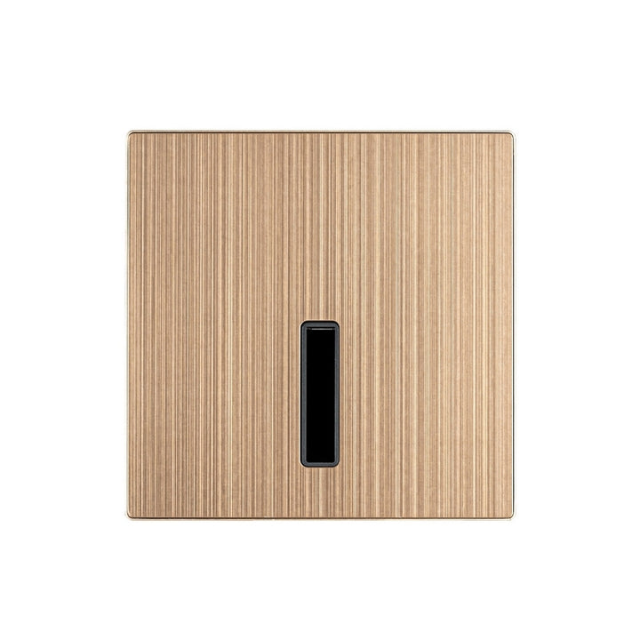 Luz de cortesía empotre slim, cuadrado dorado 1W apertura lineal de ICON