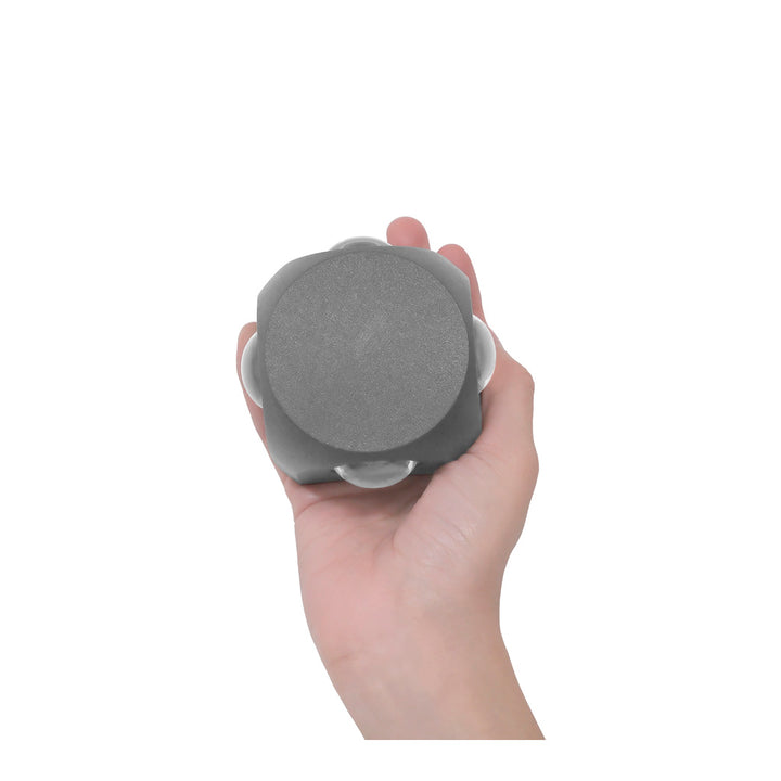 Polígono instalación en muro con 4 salidas de luz 2W luz cálida (3000K), fabricado en policarbonato negro 85-265V de iLumileds