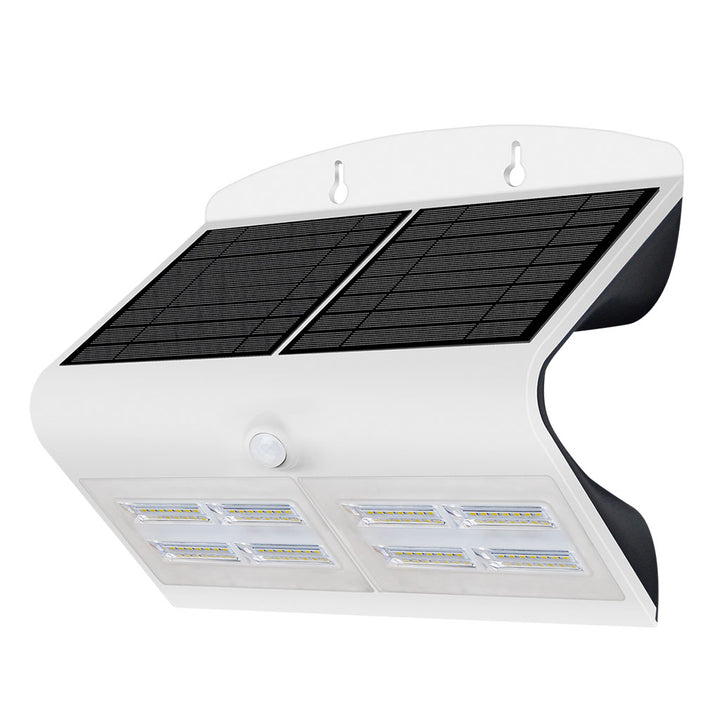 Solar Guardian 6.8W 800lm luz neutra (4000K) opción acabado negro o blanco con Sensor PIR de Luceco