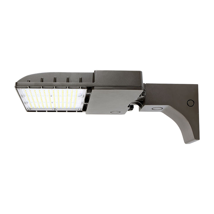 Luminario LSAL potencia, óptica y color de luz configurable (160/128/96/64W) (T2/T3/T4/T5) (4000/5000/6000K) 120-277V, montaje para poste redondo / cuadrado de Luceco