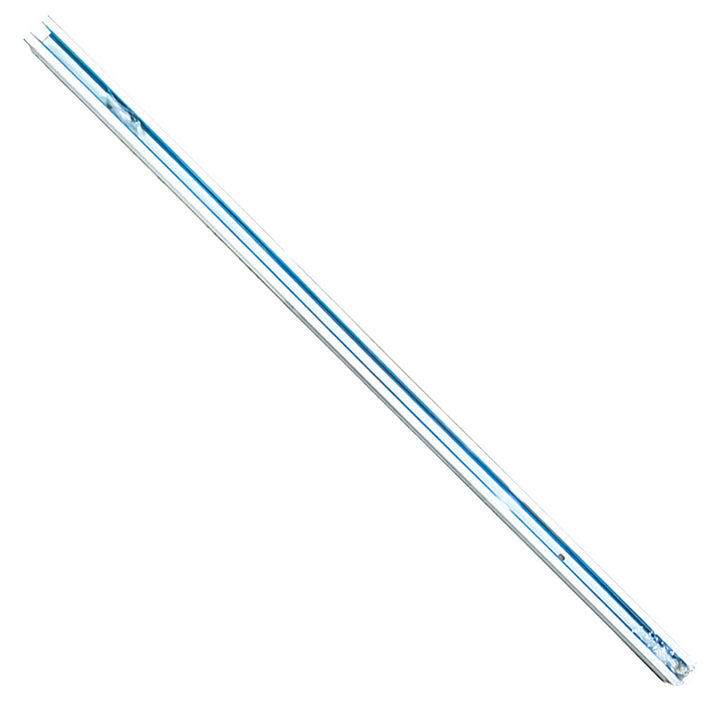 Riel Track 2m blanco o negro de 1 circuito, incluye end cap y Live end connector de Luceco