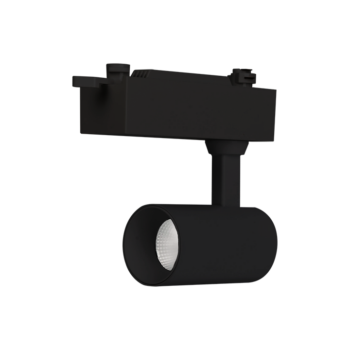 Proyector de riel Circular Track Spot blanco 30W 24° Color de luz ajustable (3000-4000-5000K), opción de acabado blanco o negro, 120-277V de Luceco - Negro