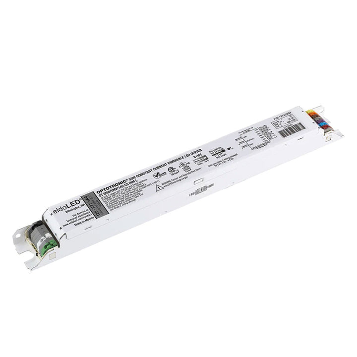 Driver lineal OPTOTRONIC® OT 55W Dim Corriente Seleccionable (800/1000/1200mA), voltaje de salida 20-50Vdc, 120-277V marca eldoLED (antes OSRAM)