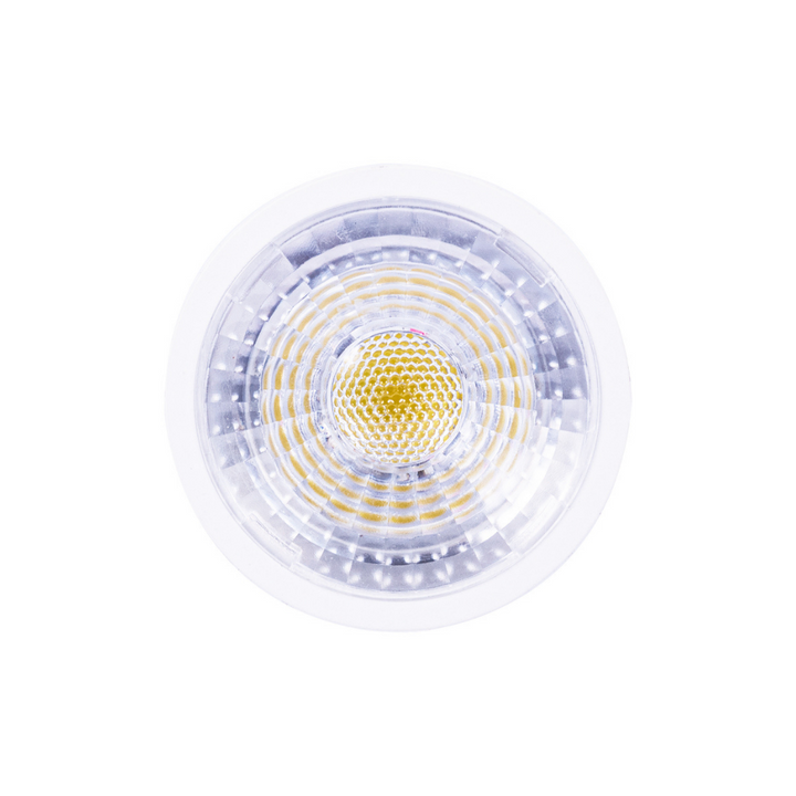Foco MR16 7W 38° GU10 atenuable opción luz cálida (3000K) / fría (6500K) 100-130V de ICON