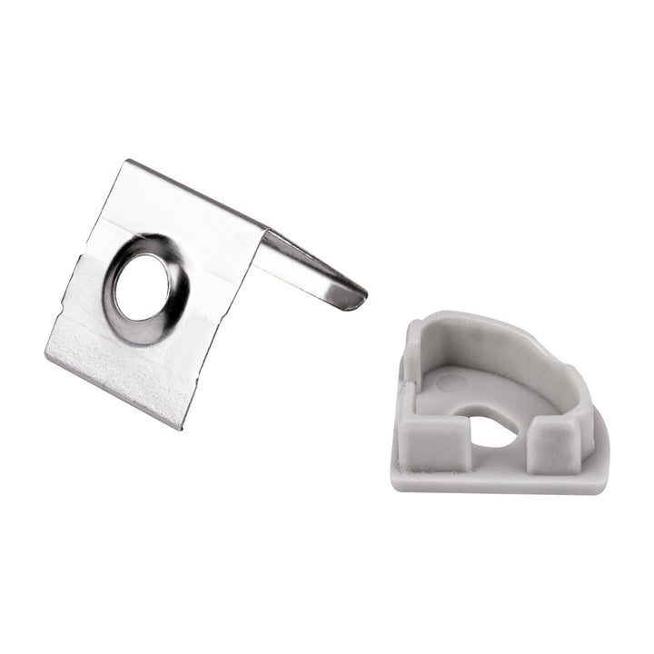Clips para perfil de aluminio, 2 metros blanco, 15.8*15.8mm interior: 10.1mm de ICON