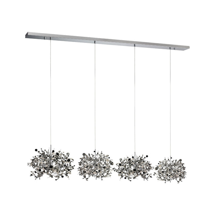 Lámpara colgante LAYLA, base G9, foco no incluido, 127V de Quor Lighting - Q10058-CH