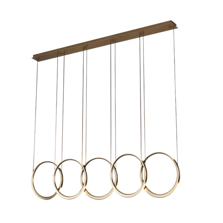 Lámpara colgante CHELSEA 35W, luz cálida 3000°K, 127V de Quor Lighting - Q10315-GDA