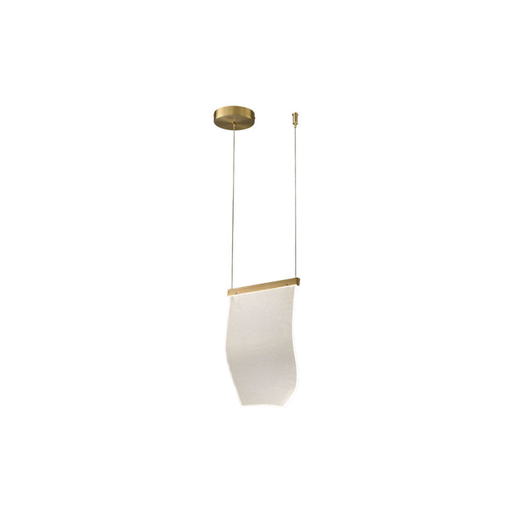 Lámpara colgante WAVE 5W, luz cálida 3000°K, 127V de Quor Lighting - Q10921-BG