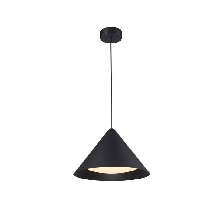 Lámpara colgante MINSK (Ø40cm) 16W, luz cálida 3000°K, 127V de Quor Lighting - Q12668-BK