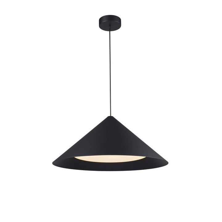 Lámpara colgante MINSK (Ø 60cm) 21W, luz cálida 3000°K, 127V de Quor Lighting - Q12669-BK