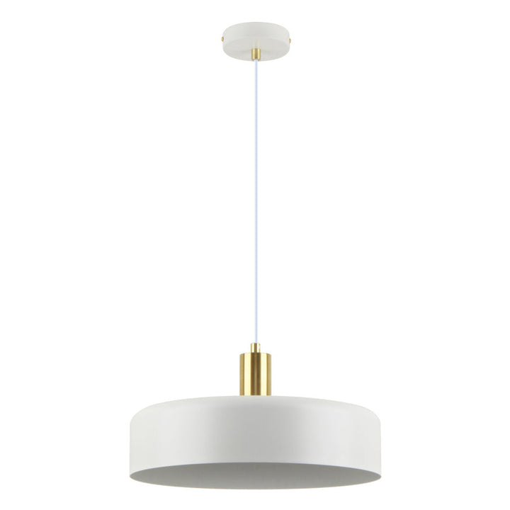 Lámpara colgante MANCHESTER, base E26, foco no incluido, 127V de Quor Lighting - Q20793-WH