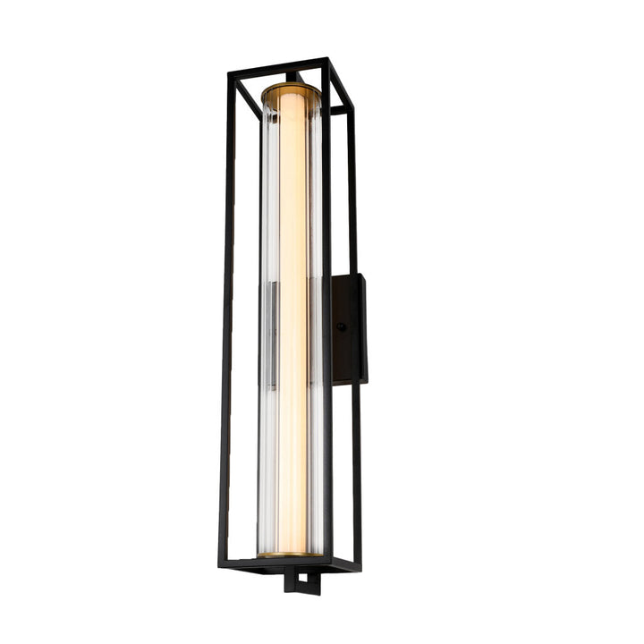 Luminario de muro SEVILLA 24W, (70cm) luz cálida 3000°K, 127V de Quor Lighting - Q21037-BK