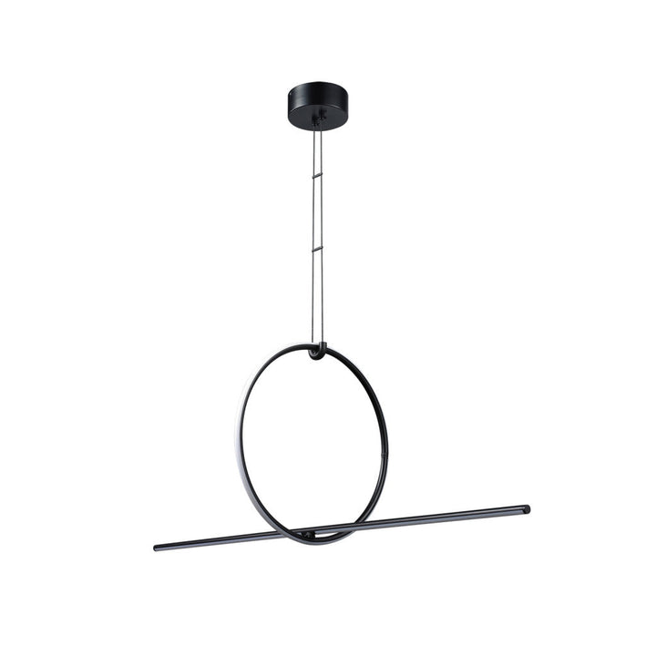 Lámpara colgante TOKYO 28W, luz cálida 3000°K, 127V de Quor Lighting - Q21663-BK