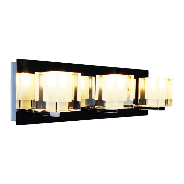 Luminario de muro RUBIK, base G9, foco no incluido, 127V de Quor Lighting - Q22033-CH