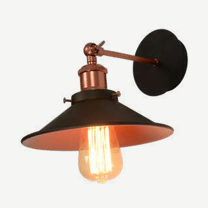 Luminario de muro KELCH 1 x 60W, base E26, foco no incluido, 127V de Quor Lighting