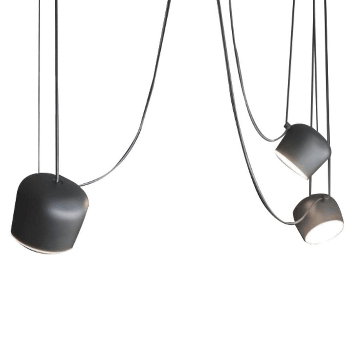 Lámpara colgante MARCO, base E26, foco no incluido, 127V de Quor Lighting - Q27140-BK