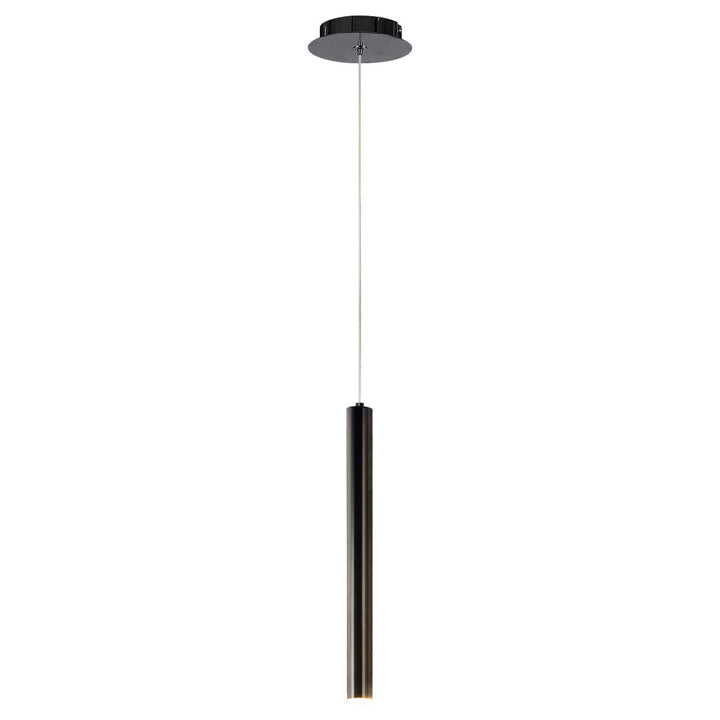 Lámpara colgante MINHA 60cm Ø3.8cm, base G9, foco no incluido, 127V de Quor Lighting - Q30351-BC