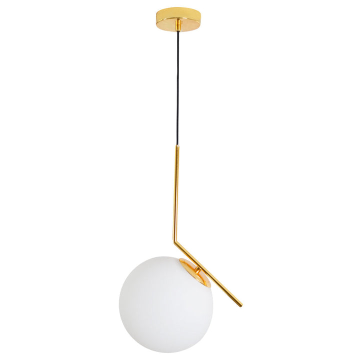 Lámpara colgante SONNE, base E26, foco no incluido, 127V de Quor Lighting - Q31628-GD